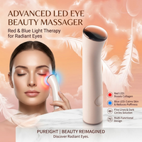 Nouveau Masseur Oculaire Intelligent 2026 avec Minuteur CE, Batterie Intégrée, Thérapie par Pression d'Air et Chaleur, Appareil Anti-Fatigue et de Beauté