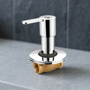 Durable Concealed Zinc Alloy Wall Mounted Water Control Valve Heavy Duty Plumbing <b>Fitting</b> for Bathroom and <b>Shower</b> Systems - Product Image 2