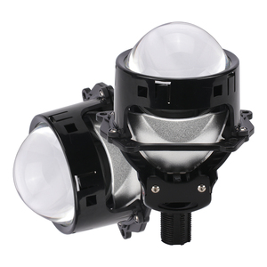 YUFING 3,0 pulgadas matriz Bi led proyector lente para H7 coche faro Tuning matriz luces LED 60W 6000LM - Product Image 4