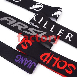 On Sale Custom Jacquard Logo Nylon <b>Webbing</b> Elastic Band Waistband for Underwear - Product Image 2