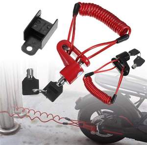 Verrou de disque de frein antivol en alliage d'aluminium durable avec câble pour scooter et vélo - Mijia <span class=keywords><strong>M365</strong></span> - Product Image 2