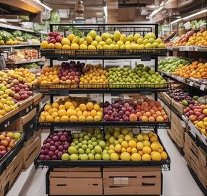 4-слойная сетчатая корзина для супермаркета - Product Image 6