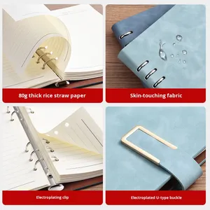 Cuaderno de Costura con Hojas Sueltas, Diseño Estético de Alta Gama para Oficina y Escuela, Impresión de Logotipo Personalizable, Regalo Empresarial - Product Image 2