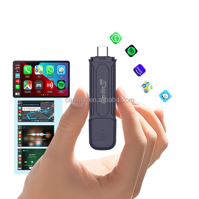 Carlinkit Radio Wifi6 Android Auto Carplay Usb Type C Interface Media Mini Pro Wireless Bluetooth Carplay Ai Box OTA for Apple