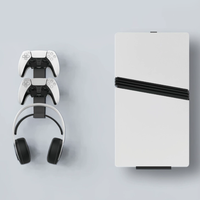 Nouveau support mural avec support de rangement à poignée pour support de rangement pour console de jeu PS5/pro/slim