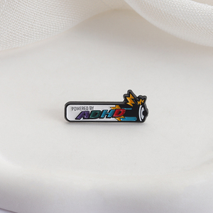 ADHD pil emaye Pin tarafından desteklenmektedir zihinsel sağlık bilinci nörogent gent broş yaka rozeti takı aksesuarları hediye arkadaş için - Product Image 3