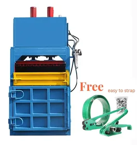 small used pet bottle bale machine plastic baling machine hydraulic baler for waste paper