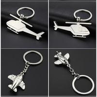 Llavero de Viaje de Metal de Aleación de Zinc 3D con Diseño de Avión, Estilo Vintage, con Logotipo Personalizado, Venta al Por Mayor de Oneway Fashion Cartoon