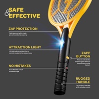 Raquettes anti-moustiques électriques avec lumières LED, rechargeables par USB, pour la saison d'automne, portée 41-60 cm, vente en gros
