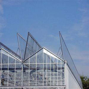 One One Smart Cadre en acier galvanisé à faible coût Serres solaires passives Venlo en verre trempé agricoles pour la tomate - Product Image 2