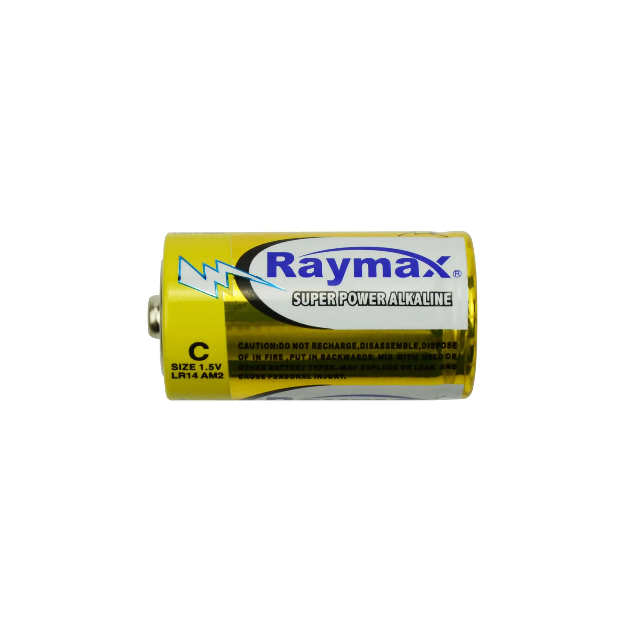 Rayamx MSDS IEC Reach Certificates Qualification Alkaline Battery C type LR14 Battery For Flashlight