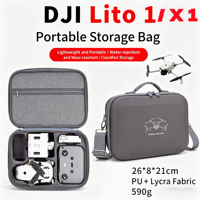 Sac de rangement pour drone DJI Lito 1 / X1, sac portable pour drone Lito 1 / X1, batterie, télécommande et accessoires