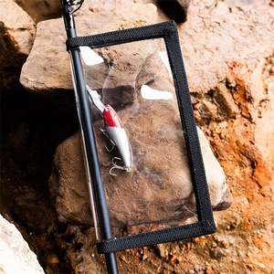 Cubiertas de señuelos de PVC transparentes y duraderas al por mayor, mantienen la pesca segura, fácilmente visible, cubiertas de anzuelos de pesca, almacenamiento de cebos, envolturas de Señuelos de Pesca - Product Image 6