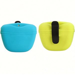 Silicone Dog <b>Cat</b> Pouch Bpa Free & Eco-Friendly Portable Pet Treat Holder for Training - Product Image 1