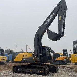 Excavadora Volvo EC210BLC Usada de 21 Toneladas con Funciones Digitales, Motor Cummins y Componentes Principales del Motor - Product Image 4