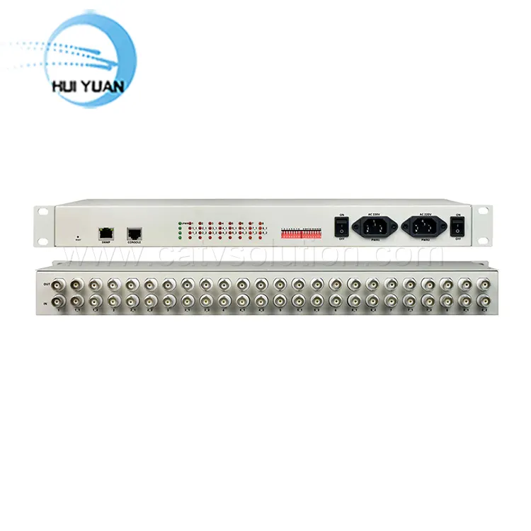 Fiber Media Converter 1-8 Circuit E1 Channel Protection Equipment Switching Device