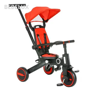 Xe Ba Bánh Đa Năng 7 Trong 1 Cho Bé Xe Ba Bánh Bằng Nhựa Cho Bé 1.5-5 Tuổi Có Mái Che Xe Ba Bánh Đã Qua Sử Dụng Cho Trẻ Em