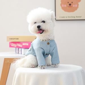 अद्वितीय डिजाइनर पालतू वस्त्र शरद ऋतु सर्दियों कुत्ते छोटे नस्ल के लिए सर्दियों के कुत्ते कोट - Product Image 4