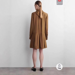 Vintage Women's Elegant Straight <strong>Type</strong> Low-Waist Mini <strong>Dress</strong> Fashion <strong>Dresses</strong> Club Purple Brown Anti-Wrinkle Cotton Blend Spring - Product Image 4