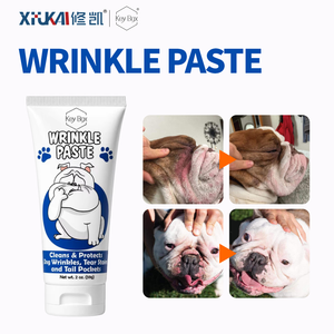 Bálsamo Natural para Arrugas de Perros 59g, Pasta Limpiadora para Pliegues Faciales de Mascotas, <span class=keywords><strong>Crema</strong></span> Suave y Calmante para Bulldogs, OEM ODM Marca Privada - Product Image 1