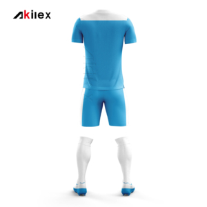 طقم كرة قدم مخصص رخيص مع تطريز مجاني للشعار، تصاميم قمصان كرة القدم الموحدة - Product Image 4