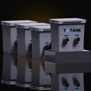 YUTANK 코이 여과 시스템 새로운 디자인 정원 연못 바이오 필터 드럼 필터 조경 수처리 양식 장비 - Product Image 2