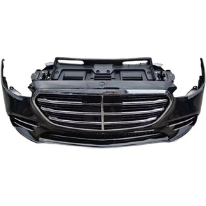 Para <span class=keywords><strong>Mercedes</strong></span>-Benz Clase S Conjunto de parachoques delantero para W223 Nueva actualización deportiva para S <span class=keywords><strong>450</strong></span>/500/580/680 También se adapta a <span class=keywords><strong>Gle</strong></span> Infiniti Q50 - Product Image 1
