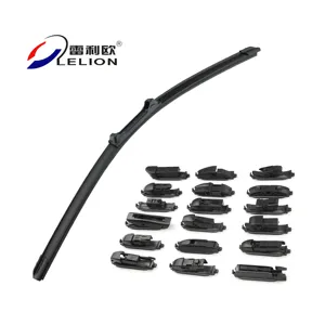 LELION Factory Wholesale Multi-function Soft Windshield Wiper Blades Choose One Adapter Car Windscreen Wipers Blade