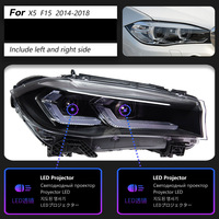 Phare LED DLW pour BMW X5 F15 14-18, lentille LED améliorée, feux de jour, clignotants