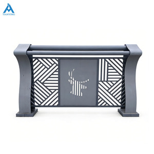 Barrière de sécurité routière professionnelle, hauteur personnalisable, <span class=keywords><strong>garde</strong></span>-<span class=keywords><strong>corps</strong></span> anti-collision pour pont - Product Image 1
