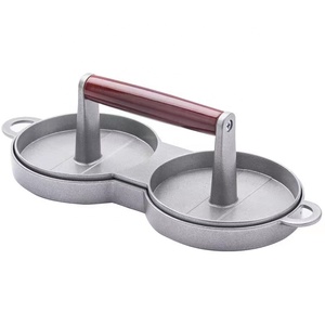 Chaud professionnel BBQ plaque chauffante Bacon gril <span class=keywords><strong>presse</strong></span> viande boeuf Burger Smasher <span class=keywords><strong>Hamburger</strong></span> Patty Maker en alliage d'aluminium Burger <span class=keywords><strong>presse</strong></span> - Product Image 1