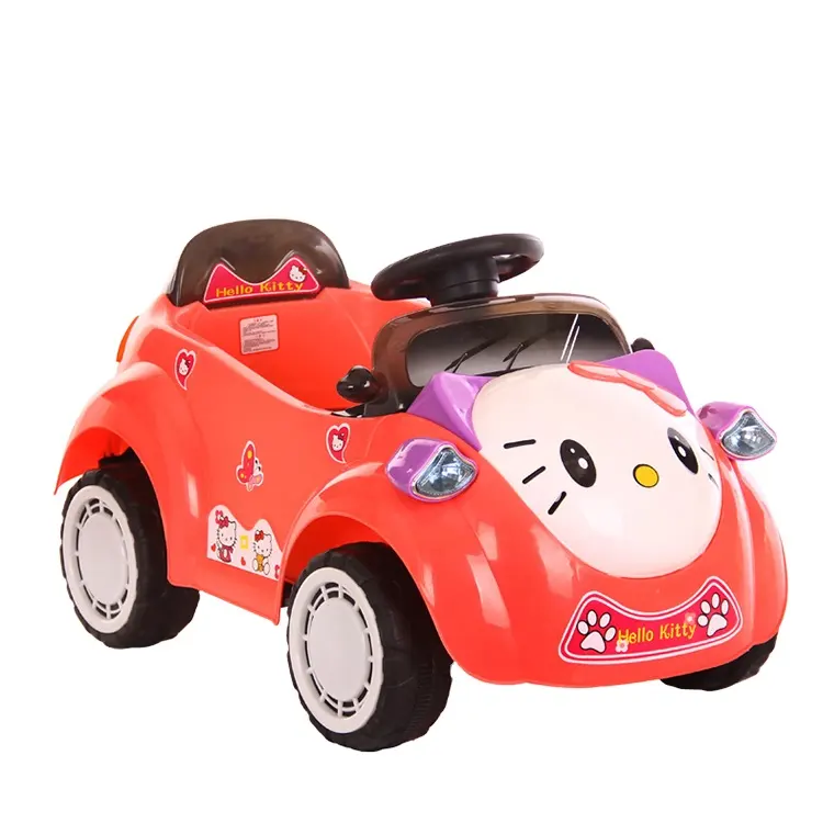 売れ筋漫画デザイン人気の新しい子供たちおもちゃのスライディングカーの四輪電動ライドキッズダブルシート6v