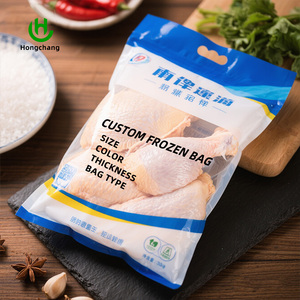 Tailles personnalisées pour l'emballage des aliments congelés, des petits sachets de collation aux grands sacs en vrac, pochette debout, matériau recyclable, <span class=keywords><strong>fermeture</strong></span> à glissière - Product Image 3