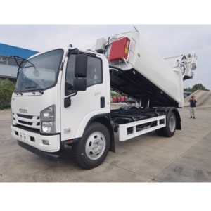 Chất lượng cao 8 m3 rác chuyển xe tải di động nén Xe tải rác - Product Image 2