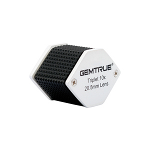 Professional High Clarity <strong>20.5mm</strong> <strong>Diamond</strong> <strong>Loupes</strong> 10x Triplet with Ergonomic Rubber-grip - Product Image 5