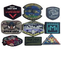 PVC souple européen et américain pour accessoires de vêtements, étiquette d'épaule, étiquette de poitrine, étiquette de bagage, badge de marque, patch en silicone