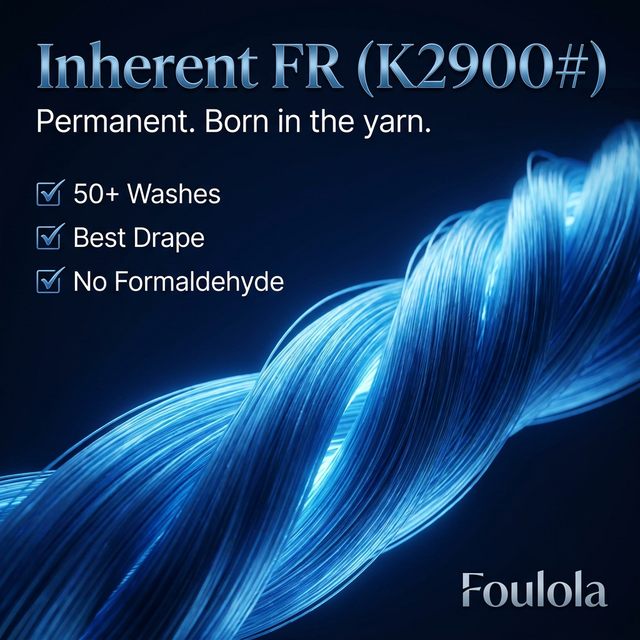 Inherent FR Triple Weave Blackout Fabric | NFPA 701 & BS 5867 | 220GSM 3.1m