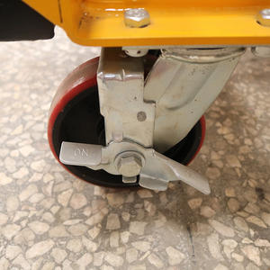 Портативное промышленное стабильное подъемное оборудование, ручной гидравлический ножничный подъемный стол, тележка, 350 кг, 70 фунтов - Product Image 6