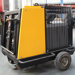 Compresseur d'air portable à vis APCOM hors réseau, à essence, 18HP, 40CFM, 1,0m³/min, 13 bars, mobile, pour l'exploration sur le terrain - Product Image 6