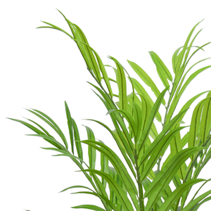 OH ARTS Palmiers artificiels vert foncé et vert clair en pot, semi-arbres pour décoration de mariage - Product Image 3