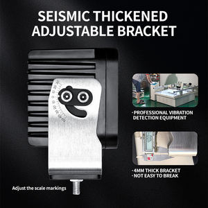 Équipement agricole Combo Beam, phare de signalisation stroboscopique à double fonction, lampe de travail LED industrielle et de construction - Product Image 6