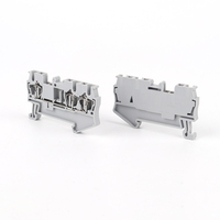 Bloc de jonction traversant ST2.5-TW pour applications automobiles, connexion à ressort, 3 conducteurs, 2,5 mm², connecteur de câble 28-14 AWG, rail DIN