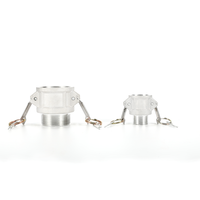 Adaptador de Acoplamiento HT para Tanque IBC, Rosca NPT/BSP Tipo B, Conector Rápido Camlock para Manguera de 3/4'' a 6'', Cuerpo de Plástico, Certificado CE