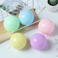 Boules en plastique vides pour capsules, de 28 mm à 200 mm, transparentes et colorées, vente en gros, pour distributeurs automatiques, boîtes mystères, jouets en capsules