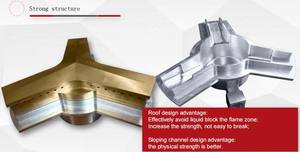 <span class=keywords><strong>Noble</strong></span> alta qualidade cozinha fogão a gás 3 queimadores de vidro top fogão a gás triângulo queimador fogão - Product Image 5