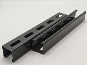 高品質AiSiソーラーマウントブラケット/ストラットCチャンネル鋼Q235、切断/溶接/曲げ加工サービス付き、亜鉛メッキ仕上げ - Product Image 5