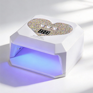 Lampe à ongles LED UV professionnelle 288W avec 21 LED, <span class=keywords><strong>prix</strong></span> d'usine, design élégant, pour salon de manucure - Product Image 1