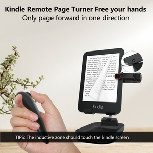 Télécommande RF pour tourner les pages des liseuses Kindle Paperwhite, Kobo, <span class=keywords><strong>iPhone</strong></span>, iPad, pour lire des romans, prendre des photos, télécommande - Product Image 2