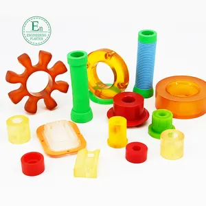 Plastic Bushing Rubber Products Resin Silicon Molds Rubber Sleeve Custom Mould Plastic Injection Molding Translucent