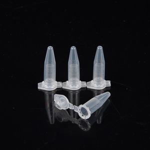 Tubes à centrifuger Hongbolai de 0,5 ml avec bouchons, fond pointu, gradués, pour usage en laboratoire - Product Image 1